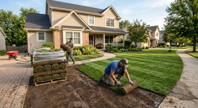Sod Landscaping in Aiken, SC