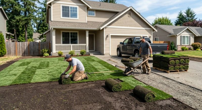 Fescue Sod Installation in Ventura County, CA
