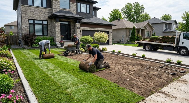 Lawn Sodding in Rockwall, TX