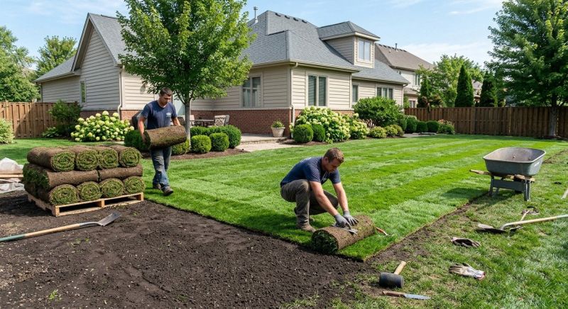 Yard Sodding in Ventura County, CA